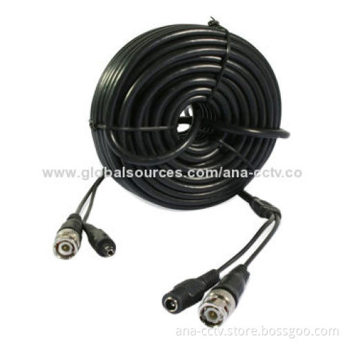 20 Meters RG59 Cable with Power and Video Connecter
